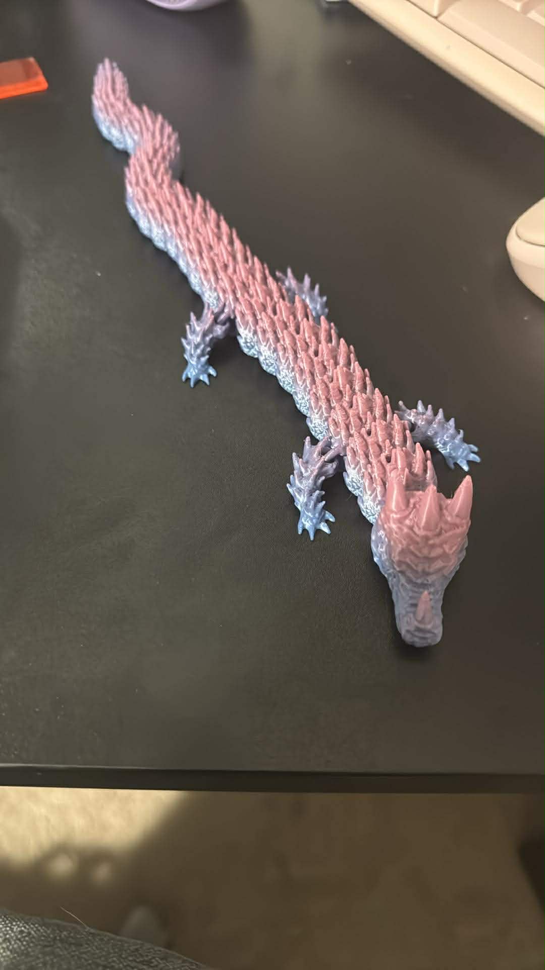 Articulated 3D Printed Dragons