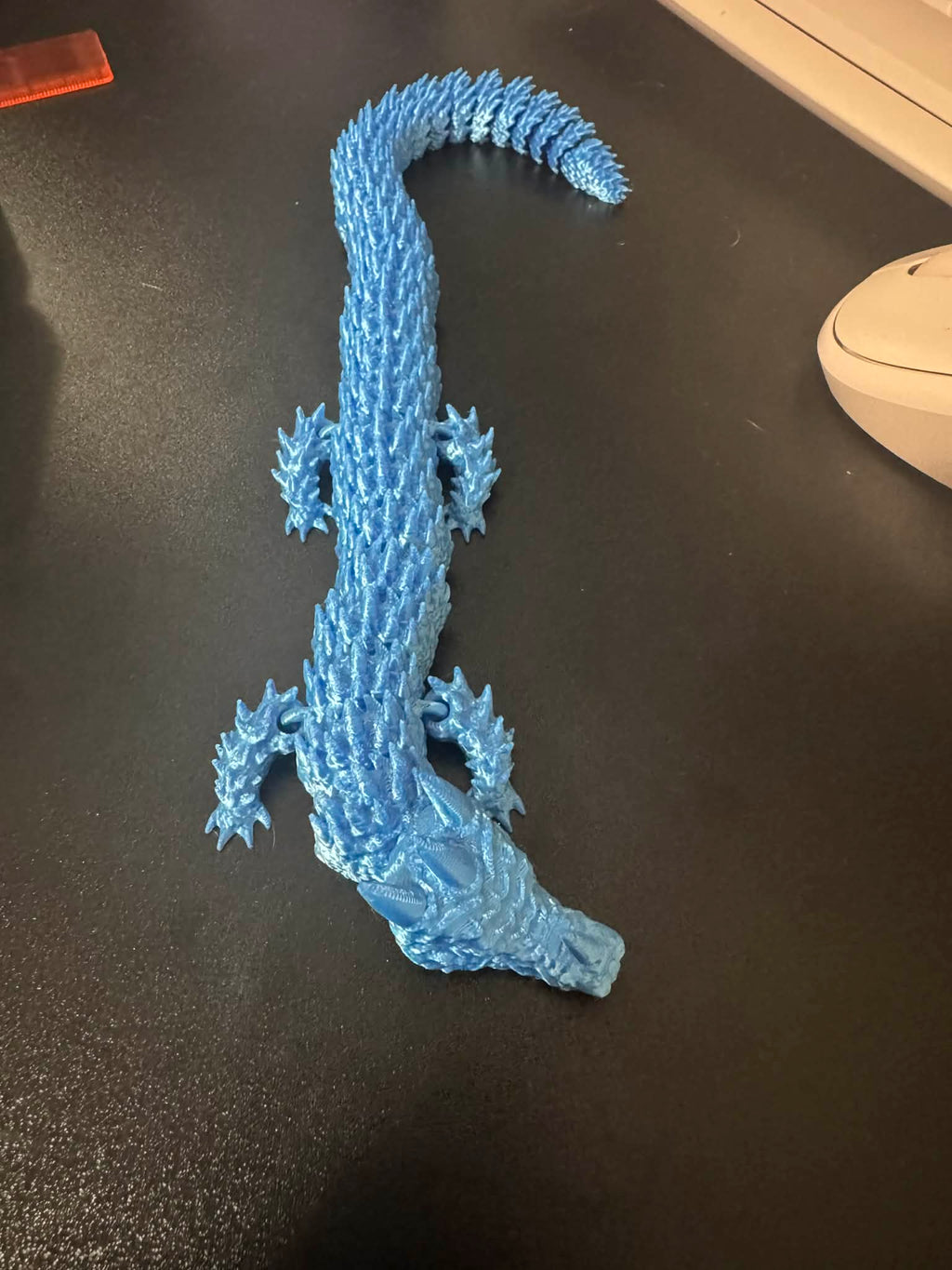 Articulated 3D Printed Dragons