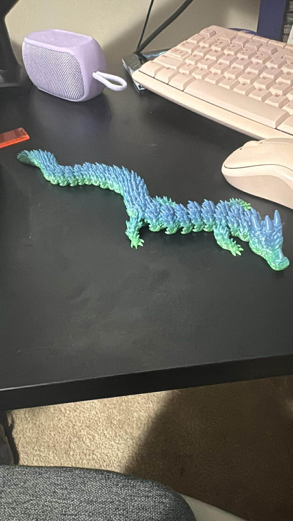 Articulated 3D Printed Dragons