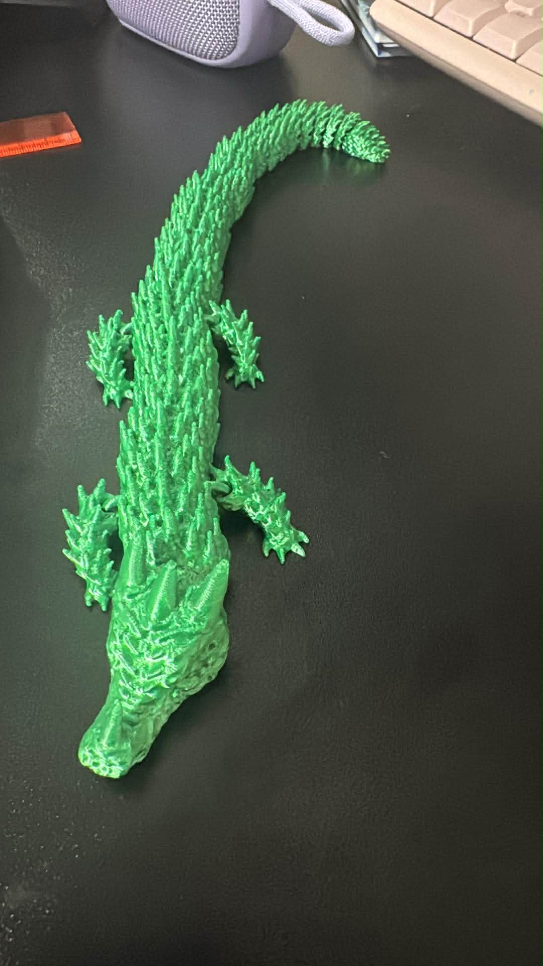 Articulated 3D Printed Dragons