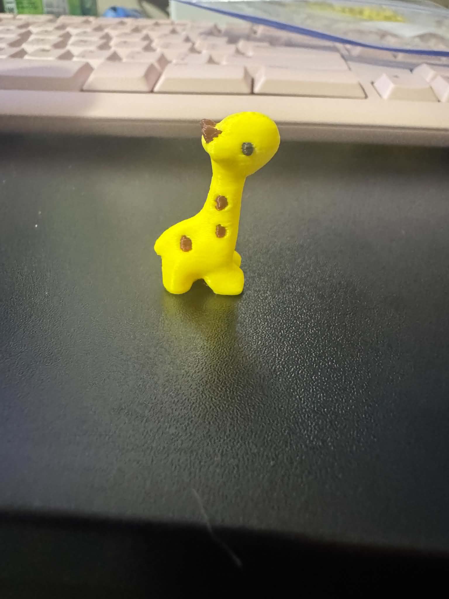 Adorable 3D baby giraffe