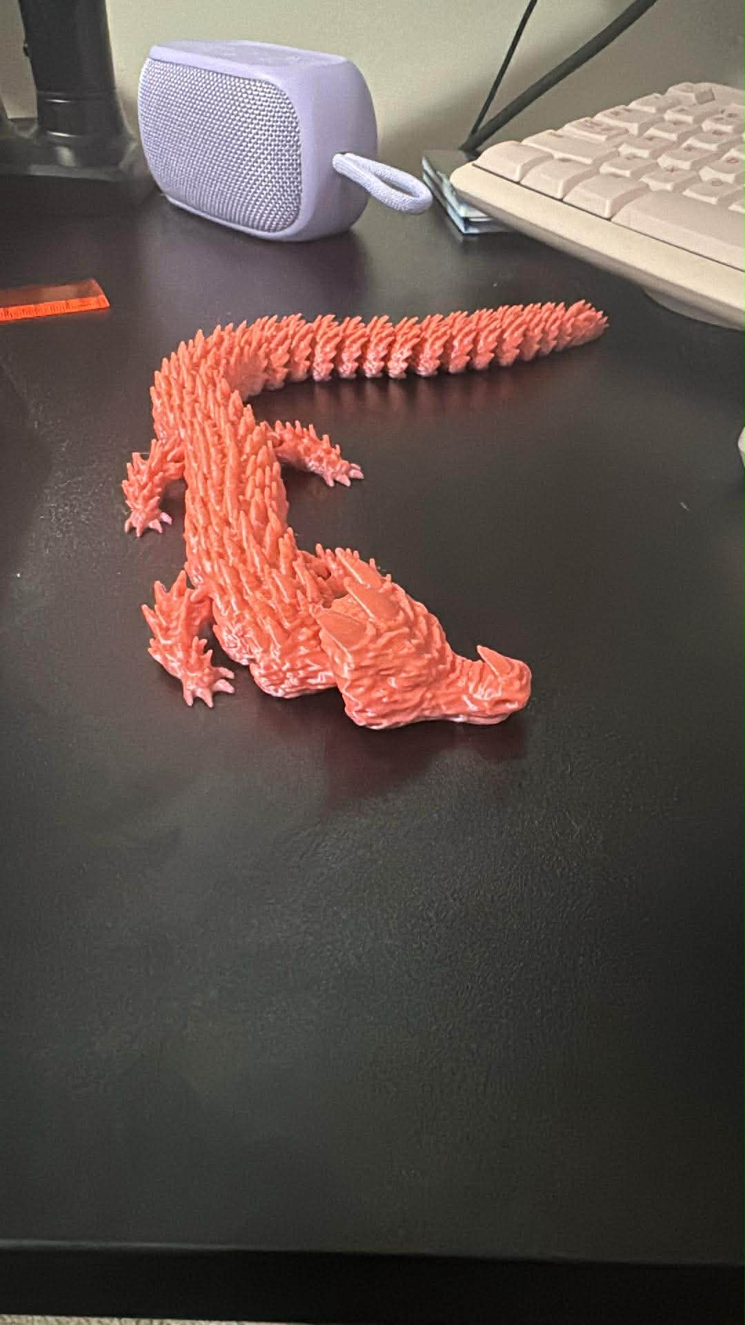 Articulated 3D Printed Dragons