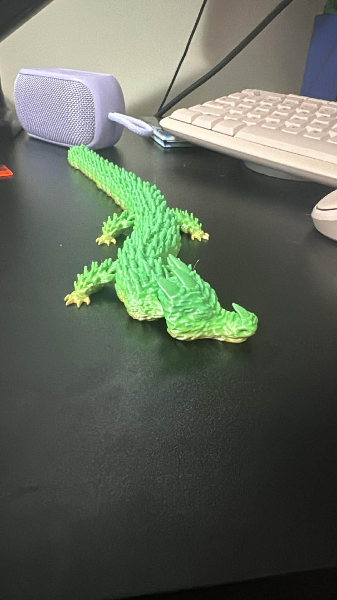Articulated 3D Printed Dragons