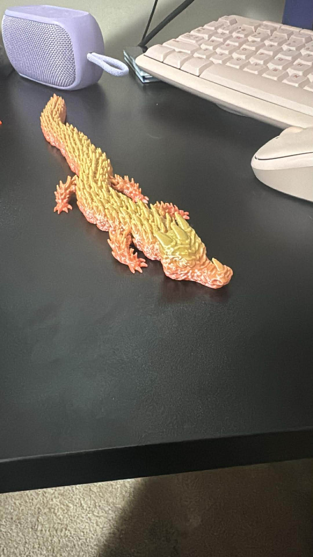 Articulated 3D Printed Dragons